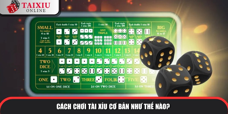 Nắm vững cách chơi tài xỉu 