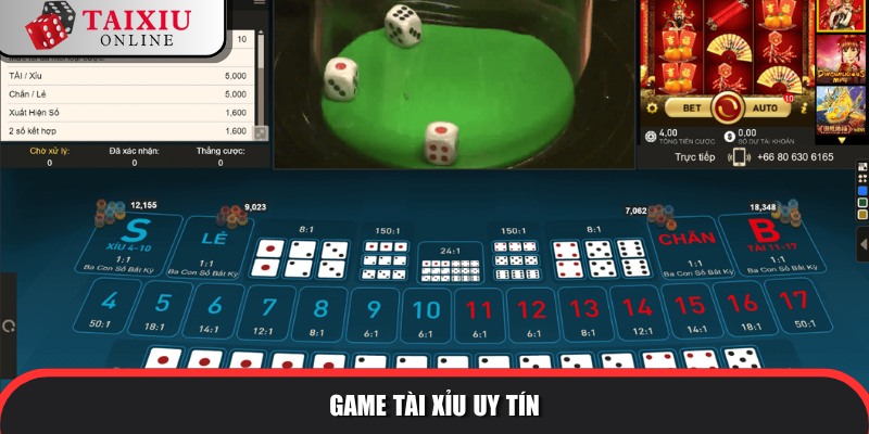 Game tài xỉu uy tín 2025