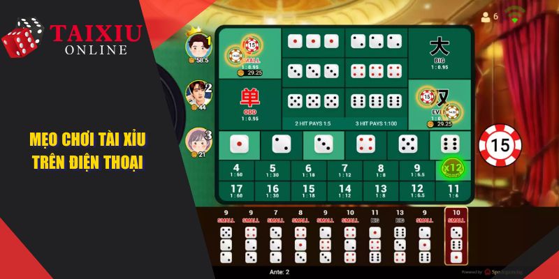 meo choi tai xiu tren dien thoai 1368 Mẹo Chơi Tài Xỉu Trên Điện Thoại Luôn Thắng Dành Cho Bet Thủ